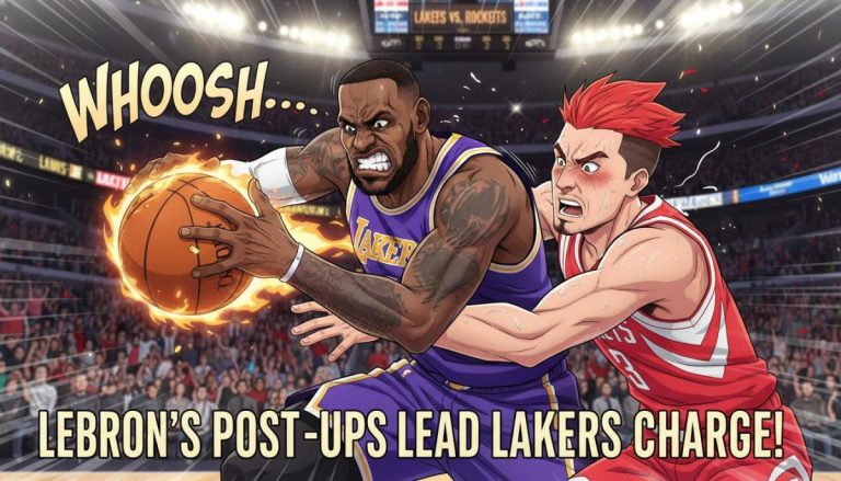 Data Reveals LeBron's Post-Up Edge, Playoff Chaos