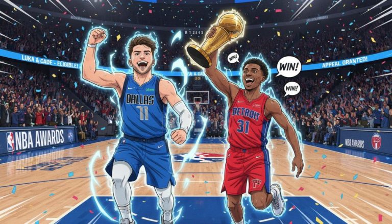 Luka, Cade Win Appeal, Eligible for NBA Awards