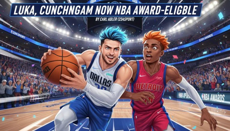 Luka, Cunningham Now NBA Award-Eligible