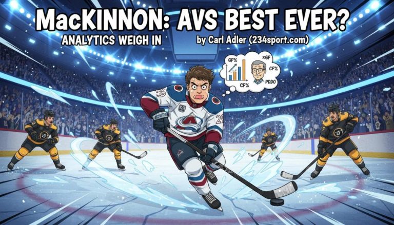 MacKinnon: Avs Best Ever? Analytics Weigh In
