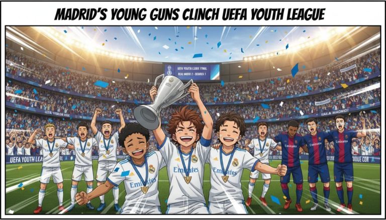 Madrid's Young Guns Clinch UEFA Youth League