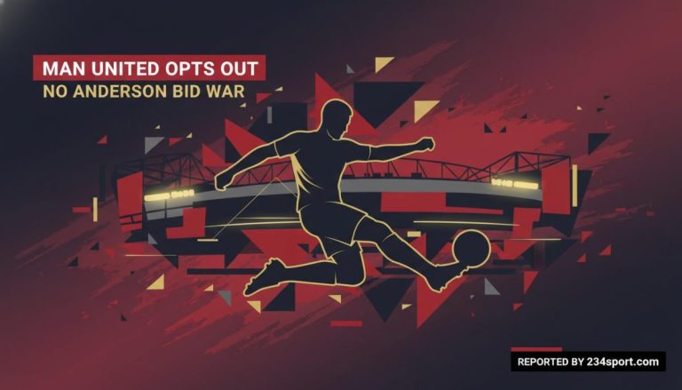 Man United Opts Out: No Anderson Bid War Reported