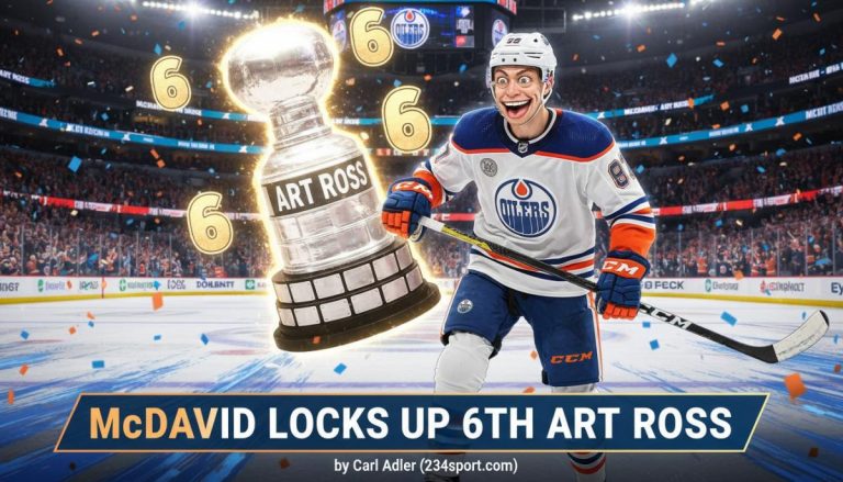 McDavid Locks Up 6th Art Ross