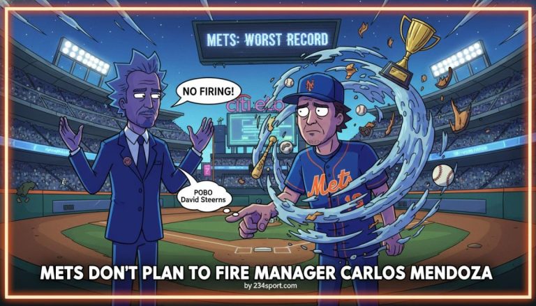 Mendoza Stays: Stearns Commits Amidst Mets' Struggles