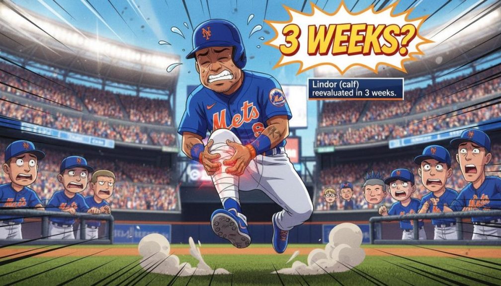 Lindor Calf: Mets' Fate Dangles for 3 Weeks