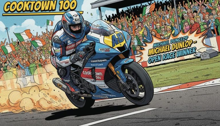 Dunlop Dominates Cookstown 100 Open Race