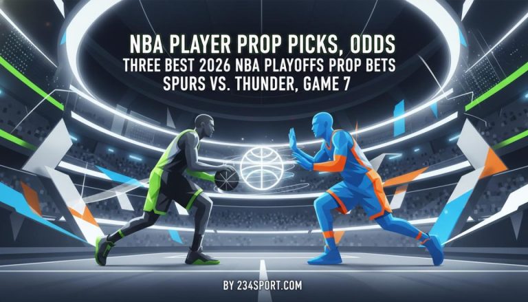 NBA player prop picks, odds: Three best 2026 NBA Playoffs prop bets for Spurs vs. Thunder, Game 7