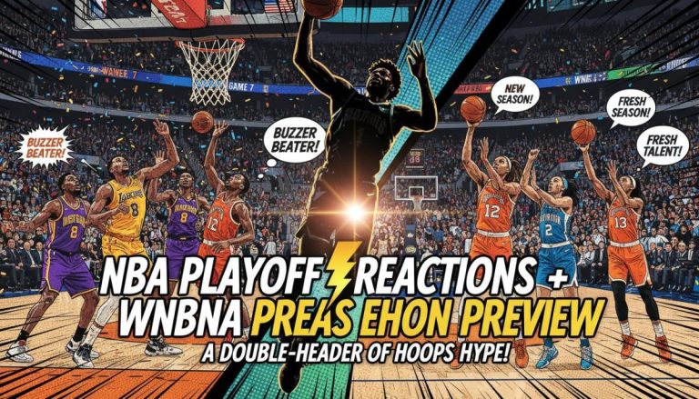 NBA playoff round one reactions + WNBA preseason preview