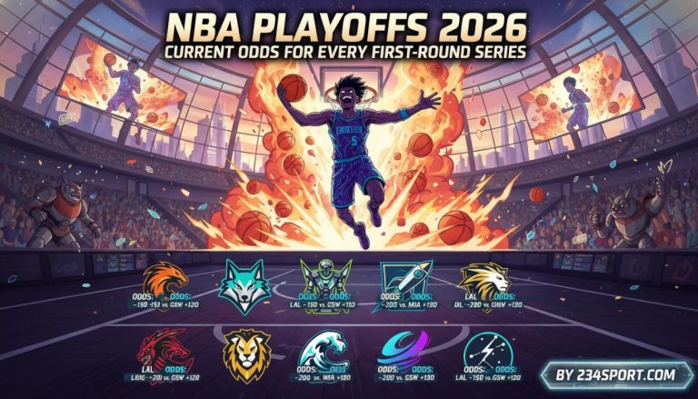 NBA playoffs 2026: Current odds for every first-round series