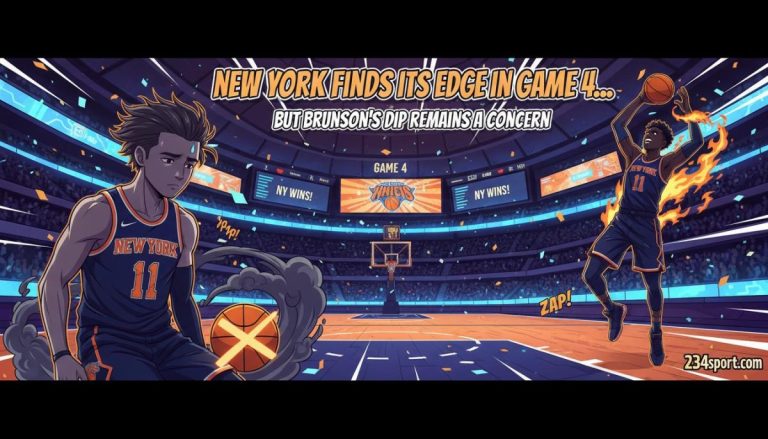 Knicks Seize Game 4 Edge, Brunson’s Dip Looms