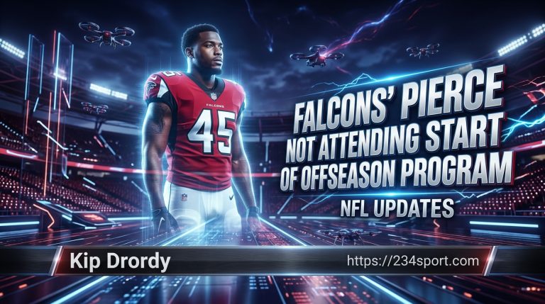 Pierce’s Absence: A Harbinger of Doom for Falcons?!