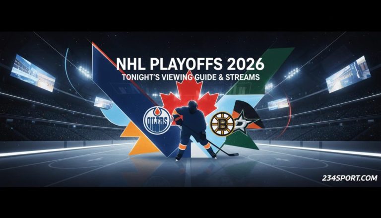 NHL Playoffs 2026: Tonight’s Viewing Guide & Streams