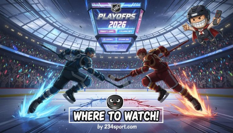 NHL playoffs 2026: Where to watch tonight, game schedule, streaming info and more