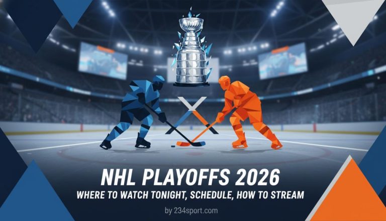NHL playoffs 2026: Where to watch tonight, updated second round game schedule, how to stream and more