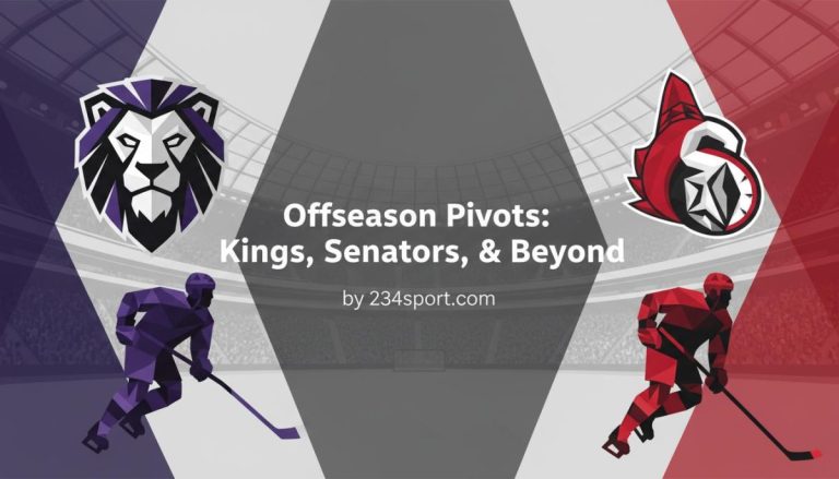 Offseason Pivots: Kings, Senators, & Beyond