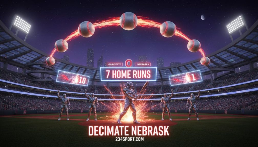 OSU's 7 HRs: Are We Safe? Nebraska Obliterated 10-1