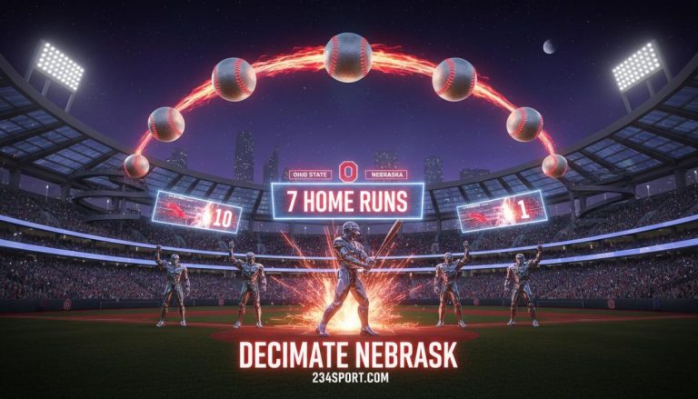 OSU's 7 HRs: Are We Safe? Nebraska Obliterated 10-1