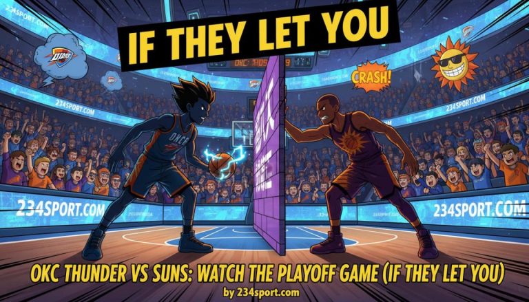 OKC Thunder vs Suns: Watch The Playoff Game (If They Let You)