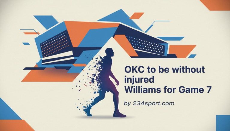 OKC to be without injured Williams for Game 7