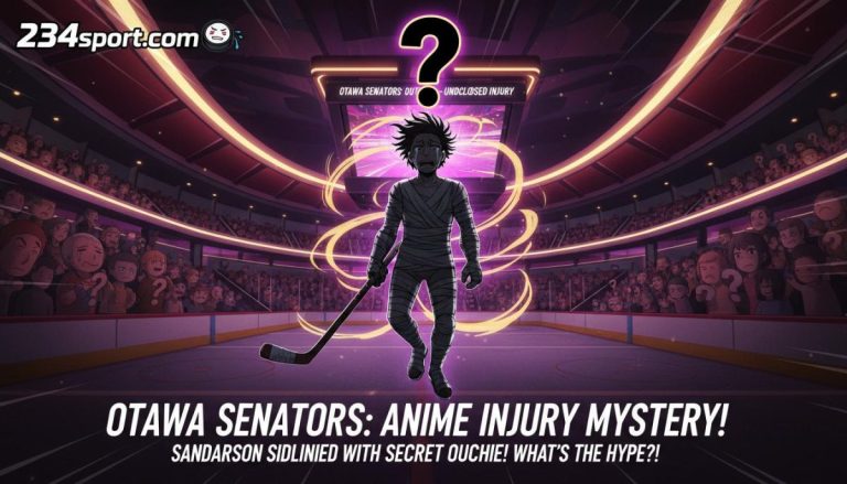 Ottawa Senators have announced that promising young defenseman Jake Sanderson will be out of action due to an undisclosed injury