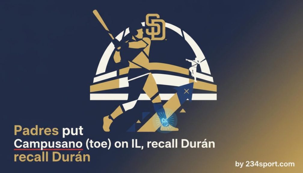 Padres IL Campusano, Durán Recalled for Depth