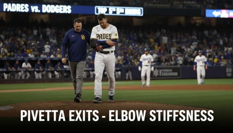 Pivetta's Elbow Scare Rocks Padres Camp