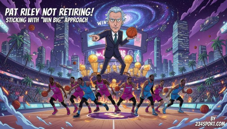 Pat Riley not retiring, sticking with 'win big' approach