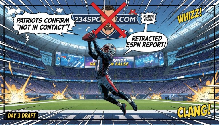 Patriots confirm 'not in contact' with Mike Vrabel on Day 3 of draft after retracted ESPN report