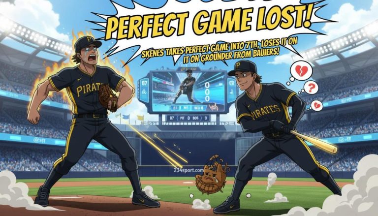 Skenes' Perfect Bid Shattered by Bauers in 7th