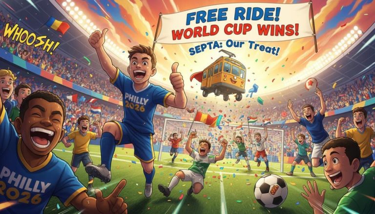 Philly offering fans free transit after WC games