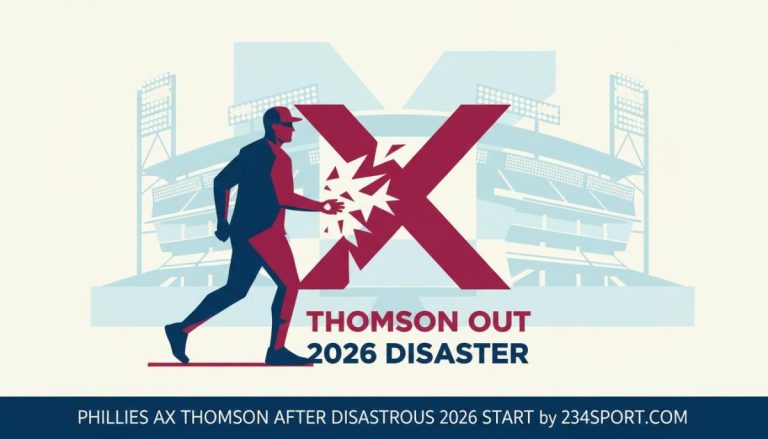 Phillies Ax Thomson After Disastrous 2026 Start