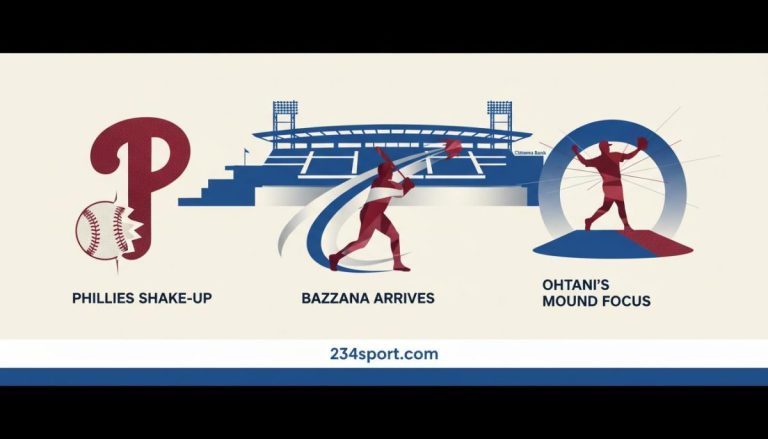 Phillies Shake-Up, Bazzana Arrives, Ohtani's Mound Focus