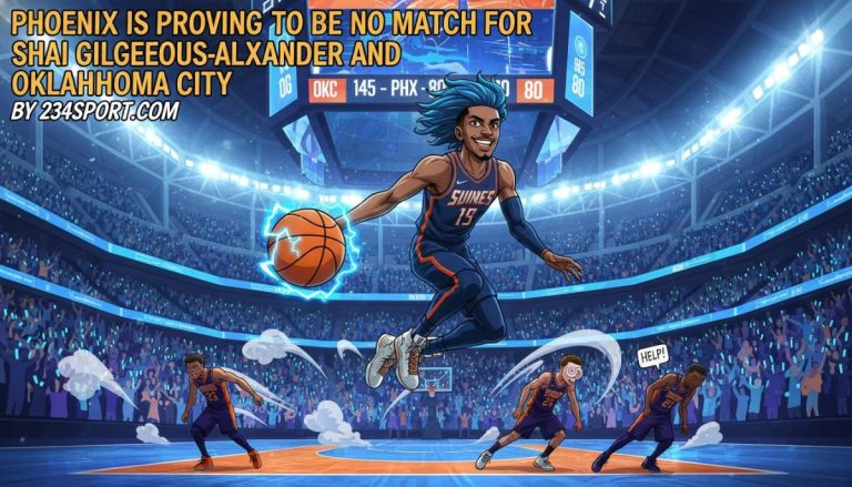 Phoenix is proving to be no match for Shai Gilgeous-Alexander and Oklahoma City