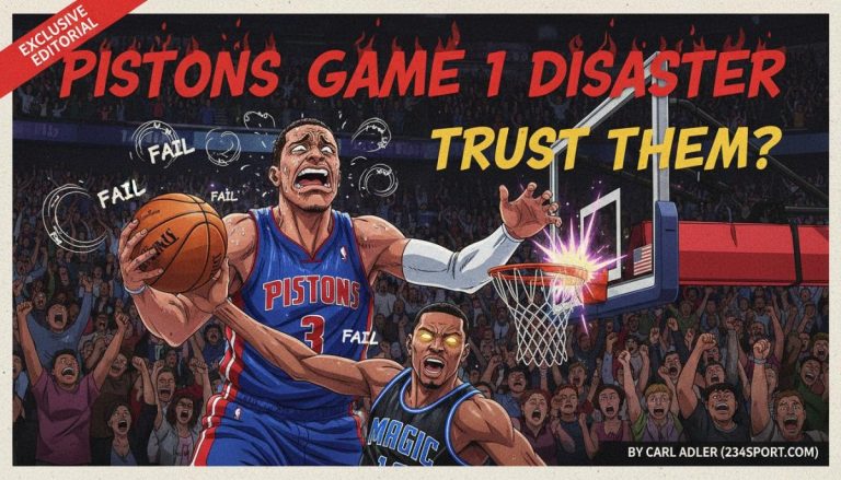 Pistons Game 1 Disaster vs Magic: Why Data Still Says Trust Them by Carl Adler (234sport.com)