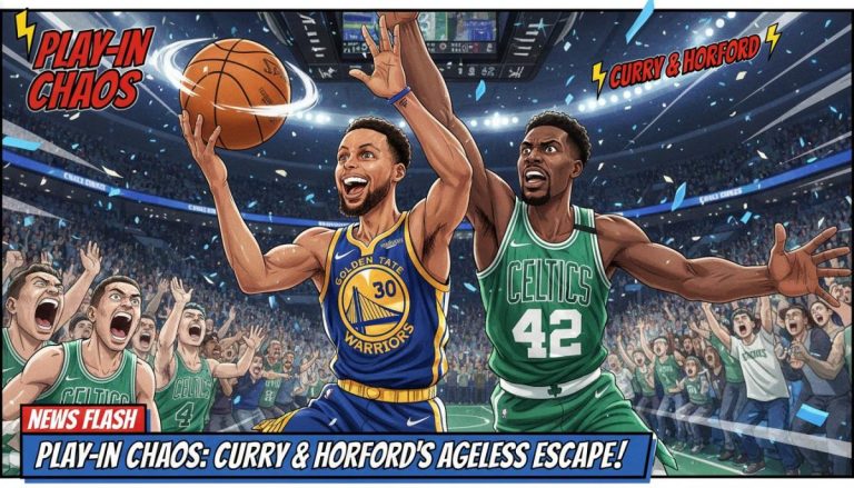 Play-In Chaos: Curry & Horford's Ageless Escape!