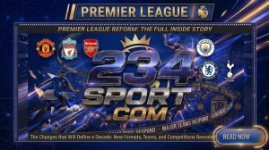 Premier League Soccer News from 234sport