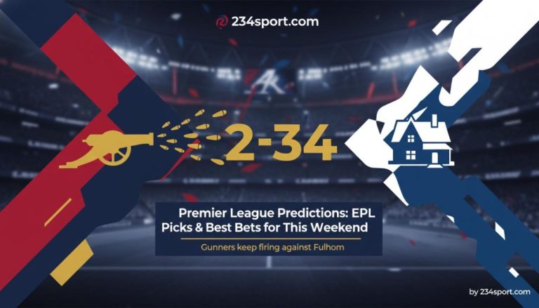 Gunners Fire, My Nerves Fray: Weekend EPL Picks