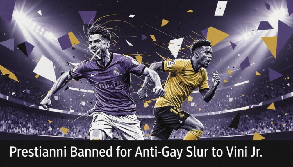 Prestianni Banned for Anti-Gay Slur to Vini Jr.