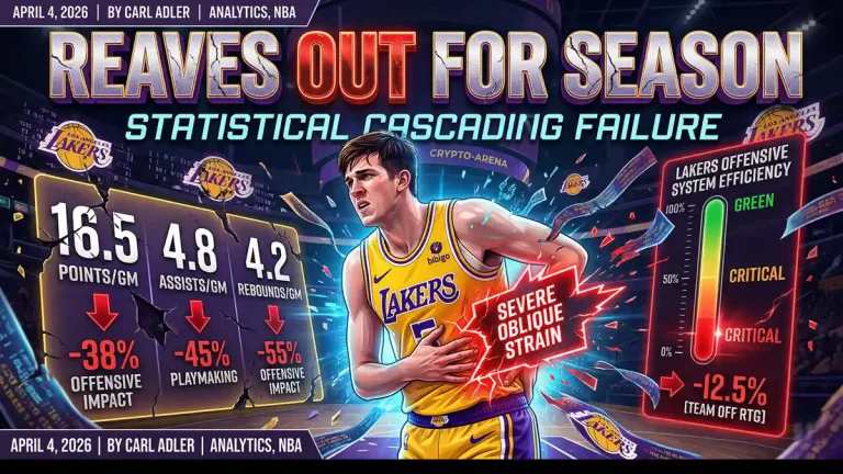 Reaves Out for Season by Carl Adler 234sport