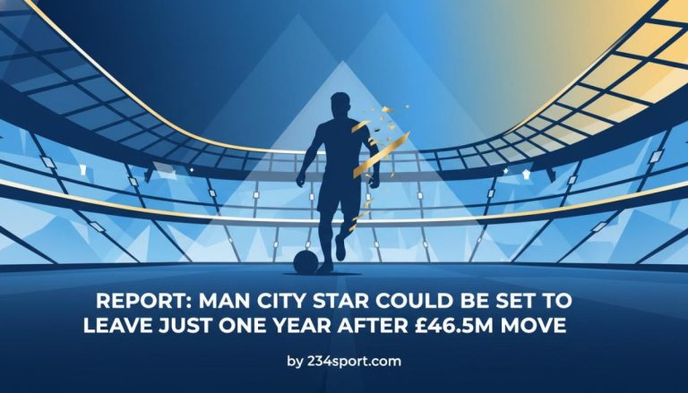 Report: Man City star could be set to leave