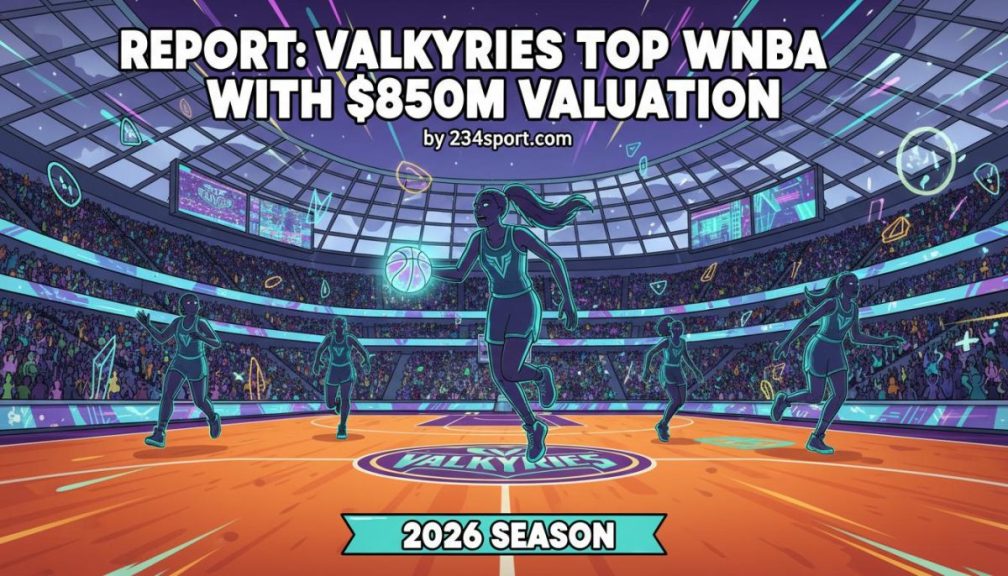 Valkyries Ascend: WNBA's $850M Valuation Leader