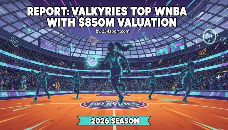 Valkyries Ascend: WNBA's $850M Valuation Leader