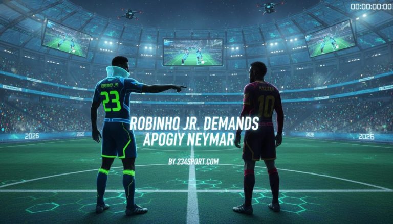 Brazilian Storm: Robinho Jr. Demands Neymar Apology