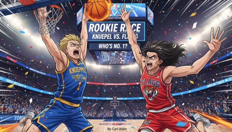 Rookie Race: Knueppel vs. Flagg — Who's No. 1?