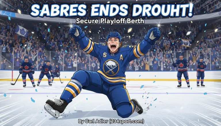 Sabres End Historic Drought, Secure Playoff Berth