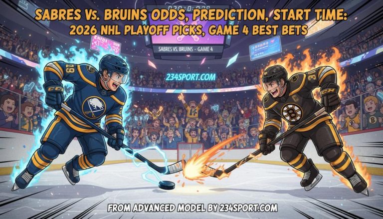Sabres vs. Bruins odds, prediction, start time: 2026 NHL playoff picks, Game 4 best bets from advanced model