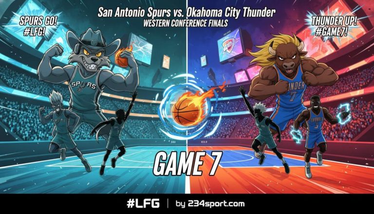 San Antonio Spurs vs Oklahoma City Thunder #LFG Game 7 Western Conference Finals