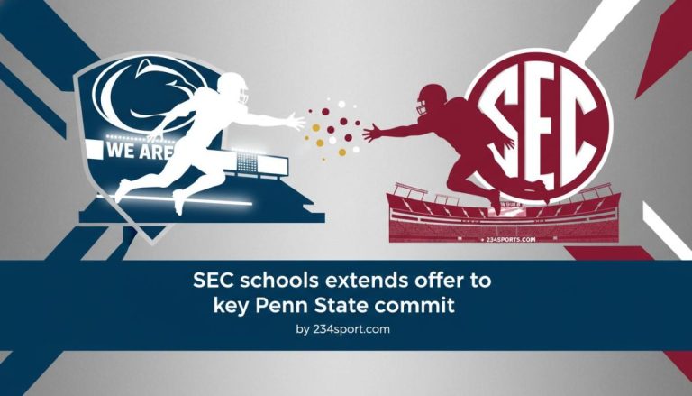 SEC schools extends offer to key Penn State commit