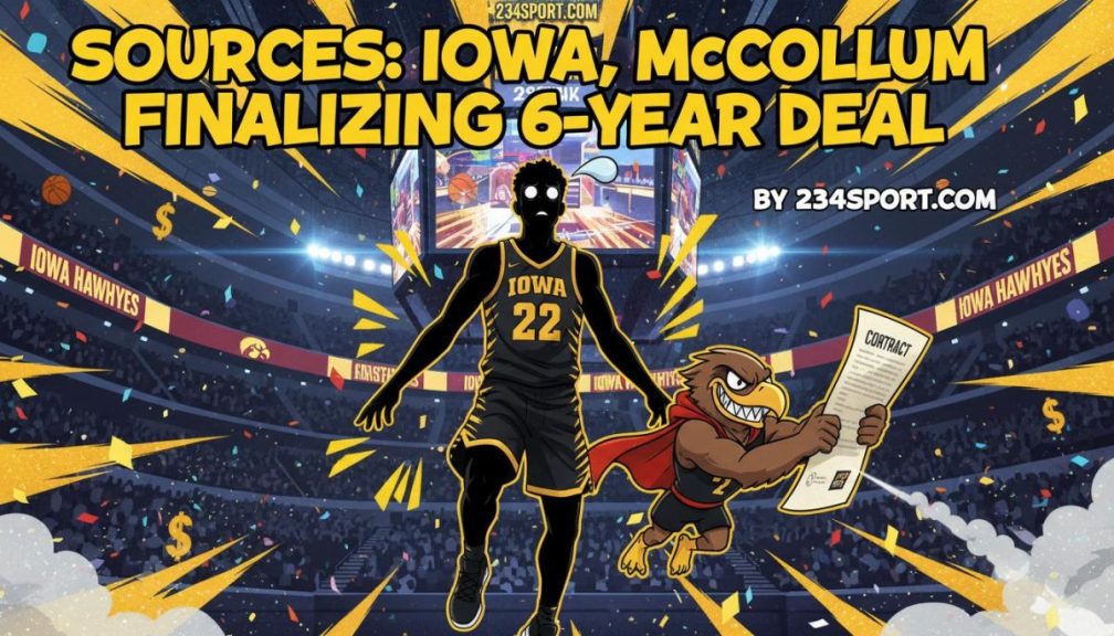 My Palms Are Sweating: McCollum's 6-Year Iowa Deal?!
