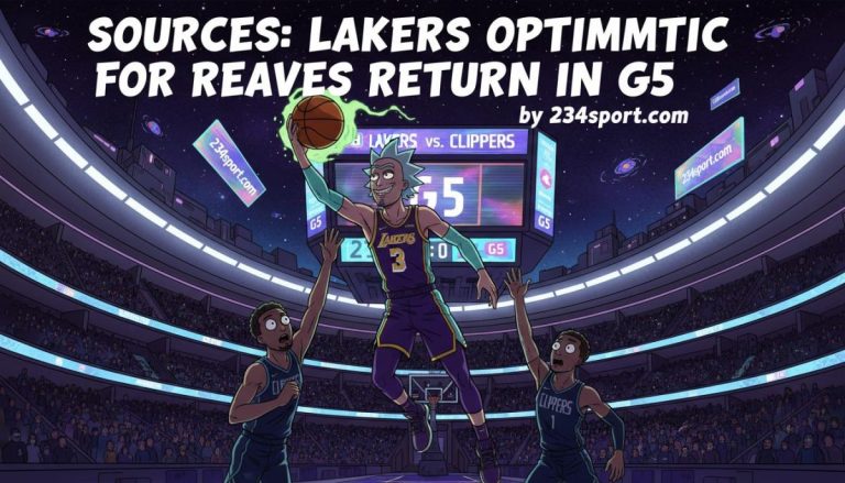 Sources: Lakers optimistic for Reaves return in G5